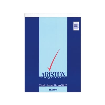 Бележник шит Ariston, А4, 70 л., 60 г/м2, редове