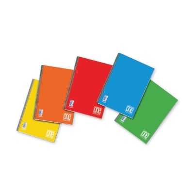 Тетрадка A4 UV One Color спир., 60 л.ред, 80 г/м2