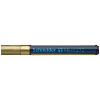 Маркер покриващ объл Maxx 270, 3 мм, злато