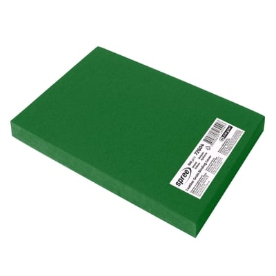 Корици картон кожа зелени, А4, 230 г/м2, 100 бр.