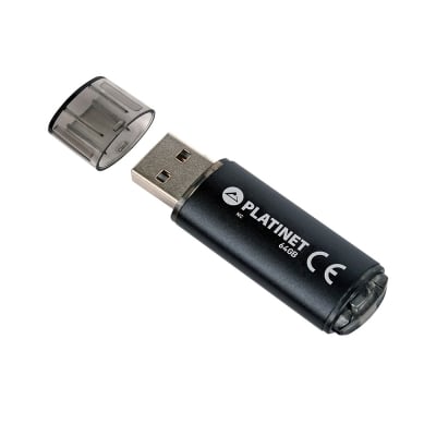 Памет USB 2.0 64 GB, черна