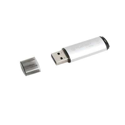 Памет USB 2.0 64 GB, сребърна