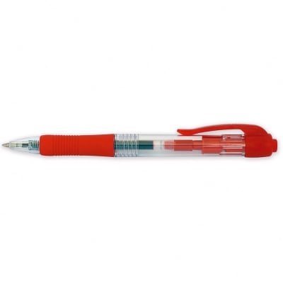 Химикалка авт., RB7 грип 0.7 мм, червена