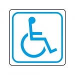 Пиктограма WC за лица с увреждания