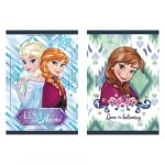 Тетрадка Frozen шита 40 л. 17х24 см