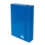 Кутия с ластик Single Color 250х350х70 мм синя, картон